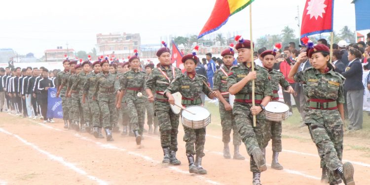 इटहरीमा प्रदेशस्तरीय राष्ट्रपति रनिङ शिल्ड प्रतियोगिता सुरु