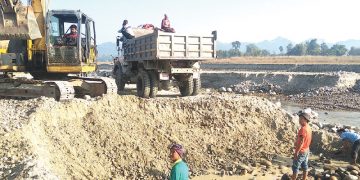 खोलाजन्य सामाग्री अवैध उत्खननमा रोक
