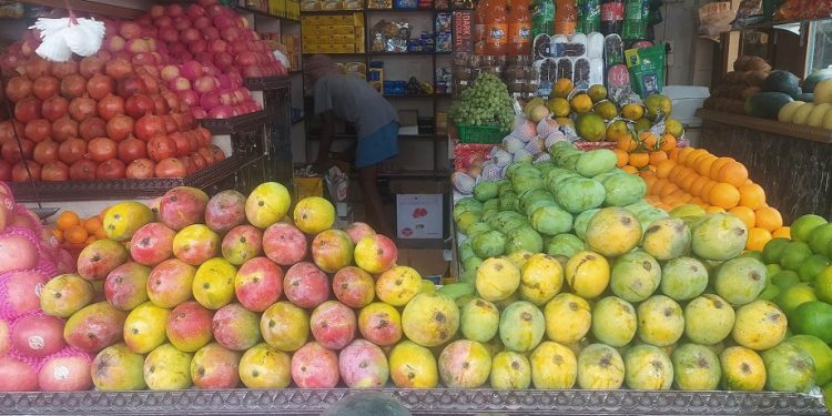 विराटनगरमा विषादी प्रयोग गरी पकाइएका आँप छ्यापछ्याप्ती