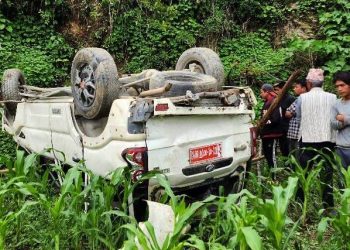 ताप्लेजुङमा स्कारपियो दुर्घटना हुँदा एक बालकको मृत्यु