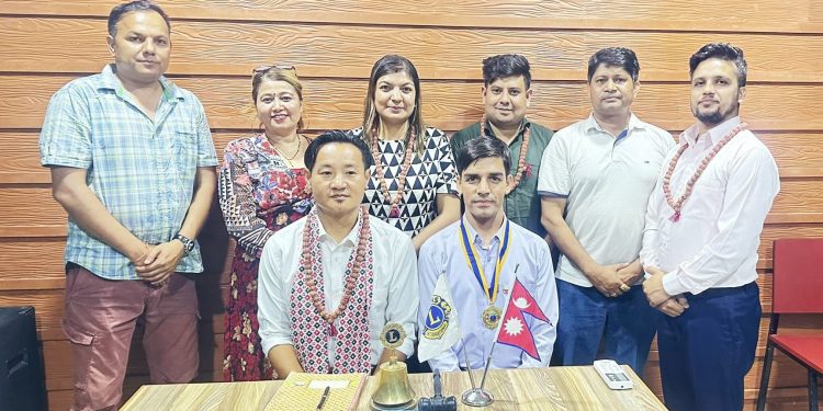 लायन्स क्लब अफ तरहराको अध्यक्षमा शिव राई