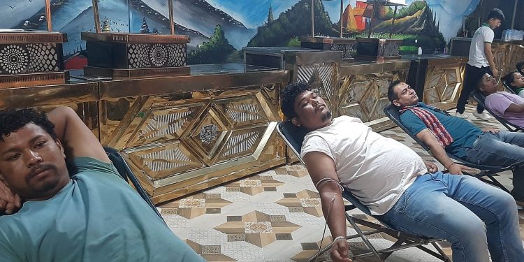 द योङ ब्रदर्शको आयोजनामा भएको रक्तदानमा एक सय २१ पिन्ट रगत संकलन