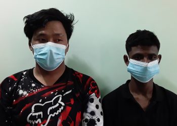लागूऔषधसहित चारजना पक्राउ