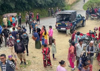 तेह्रथुममा गाडिएको अवस्थामा युवतीको शव फेला