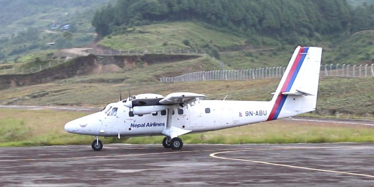 ताप्लेजुङ-काठमाडौं हवाई उडान सुरु