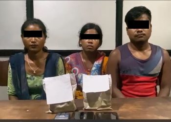 झापामा ब्राउनसुगरसहित तीन पक्राउ