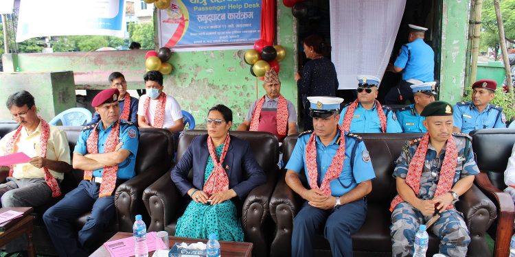 इटहरीमा यात्रु सहायता कक्ष स्थापना