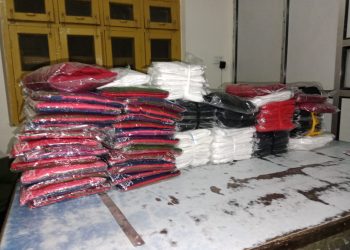 भन्सार छलीका कपडा बरामद