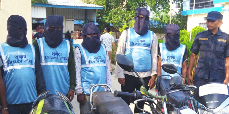 मोरङमा लुटेरा समूहका पाँचजनालाई थुनामा राख्ने आदेश