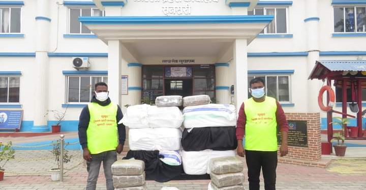 सुनसरीमा दुई सय केजी गाँजासहित दुई पक्राउ