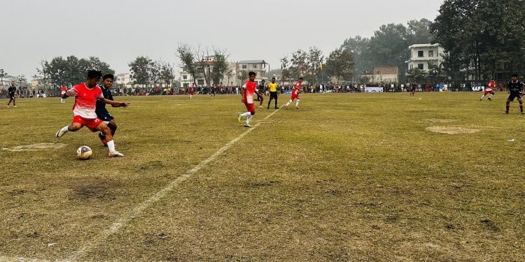 स्व. कृष्णप्रसाद भट्टराई स्मृति कोसी प्रदेशस्तरीय फुटबल : बिटिएफसी तेह्रथुम फाइनलमा