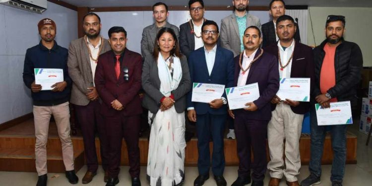 वाग्लेको नेतृत्वमा इकोनोमिक मिडिया एसोसिएसन कोसी प्रदेश कमिटि गठन