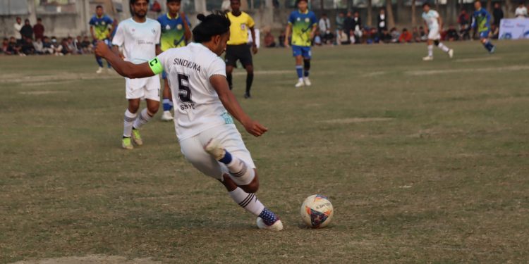 स्व. कृष्णप्रसाद भट्टराई स्मृति कोसी प्रदेशस्तरीय फुटबल : धरानलाई पराजित गर्दै धनकुटा फाइनलमा