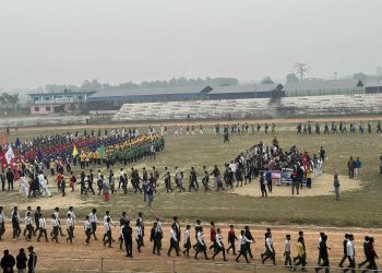 इटहरीमा राष्ट्रपति रनिङ शिल्ड प्रतियोगिता सुरु