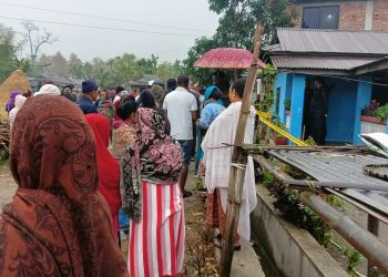 मोरङको बेलबारीमा मध्यराति श्रीमतीको हत्या गरेपछि घाँटी रेटेर आत्महत्या