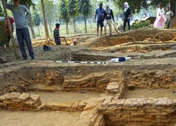 कीचकवध उत्खननः भवनको संरचना भेटिएको पुष्टि