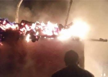 खोटाङमा विद्युत सर्ट भई आगलागी हुदा ६० लाख वरावरको क्षति