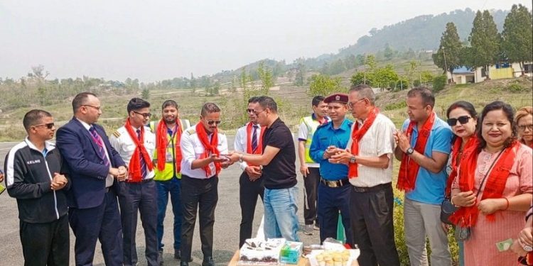 बन्द भएको ६ वर्षपछि भोजपुर–विराटनगर उडान सुरु