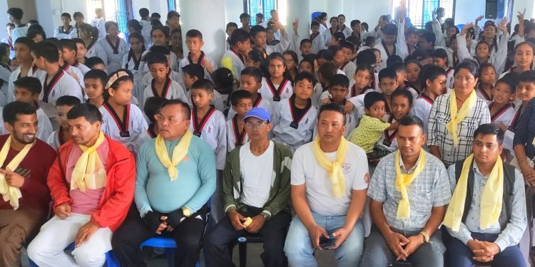 तेक्वान्दो खेलाडीको ‘जुनियर ग्रेडिङ’