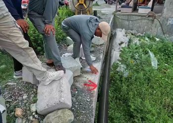 इटहरीको खेती खोलामा दुई सय ४८ घर भत्किने, ५० वर्षको पानीको बहाब अध्ययन गरिँदै