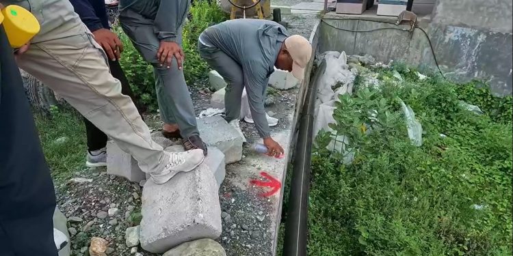 इटहरीको खेती खोलामा दुई सय ४८ घर भत्किने, ५० वर्षको पानीको बहाब अध्ययन गरिँदै