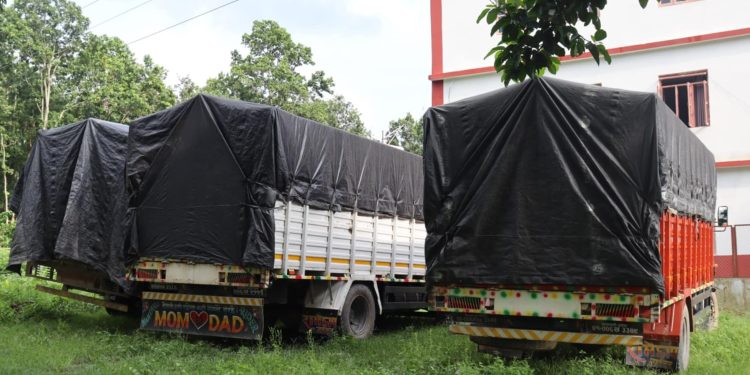 सुनसरीमा ३२ लाख बराबरको काठ नियन्त्रणमा