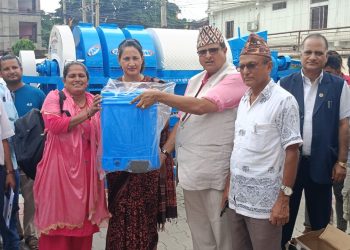 विराटनगर महानगरद्वारा अनुदानमा कृषि औजार वितरण