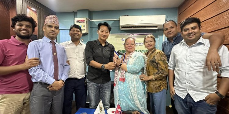 लायन्स क्लब तरहराको अध्यक्षमा शारदा खड्का