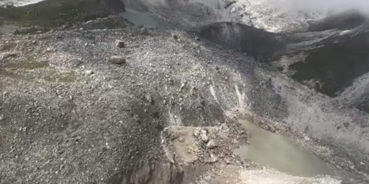 दुई हिमताल फुट्दा सोलुखुम्बुको थामेमा बाढी आएको निष्कर्ष, अझै जोखिम