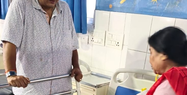 खर्च तिर्न नसक्दा अस्पतालमै रहेका १३ दिने शिशुको मेयर कोइरालाको पहलमा डिस्चार्ज