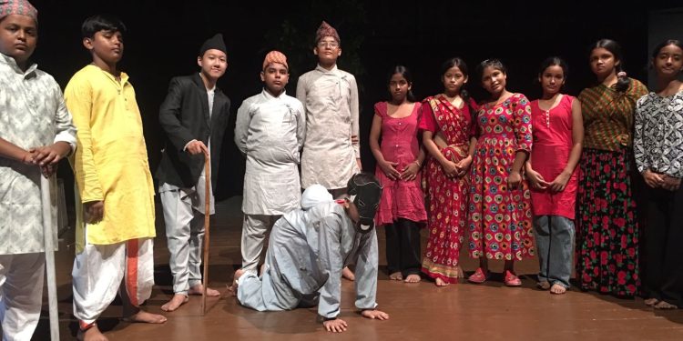 विराटनगर विद्यालय नाटक महोत्सव : सोमबार ‘छिमेकी’ मञ्चन