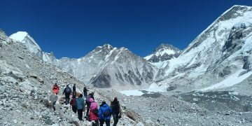 एकै महिनामा नौ हजार पर्यटक सगरमाथा क्षेत्र पुगे 