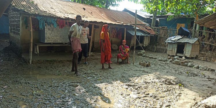 सुनसरीका बाढीपीडितले राहत नपाएको गुनासो