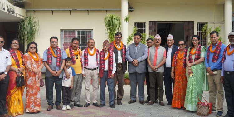विराटनगर प्रज्ञा प्रतिष्ठानका पदाधिकारी र सदस्यहरूको सपथग्रहण