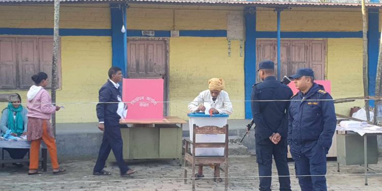 मोरङको ग्रामथान गाउँपालिकामा ७१ प्रतिशत मतदान