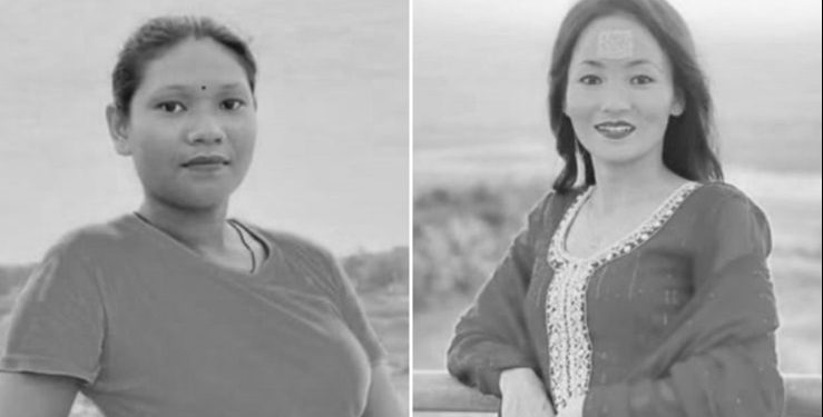 दमकमा तीनजना सवार मोटरसाइकल दुर्घटना हुँदा दुई युवतीको मृत्यु, एक युवक घाइते