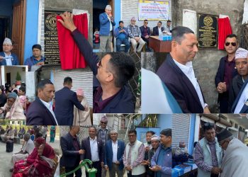 लायन्सका भूपराजले बनाइदिए बालविकासमा धारा, गरे जेष्ठ नागरिकलाई सम्मान र विद्यार्थीलाई शैक्षिक सामग्री हस्तान्तरण