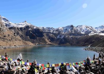 ओलाङचुगोला क्षेत्रमा रहेको सिङ्जेमा ताल