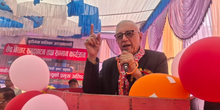 मोरङ आएर डा. शेखरले भने – ‘बढ्दो भ्रष्टाचारले अन्तर्राष्ट्रियस्तरमा नेपाल बद्नाम हुँदै गएको छ’