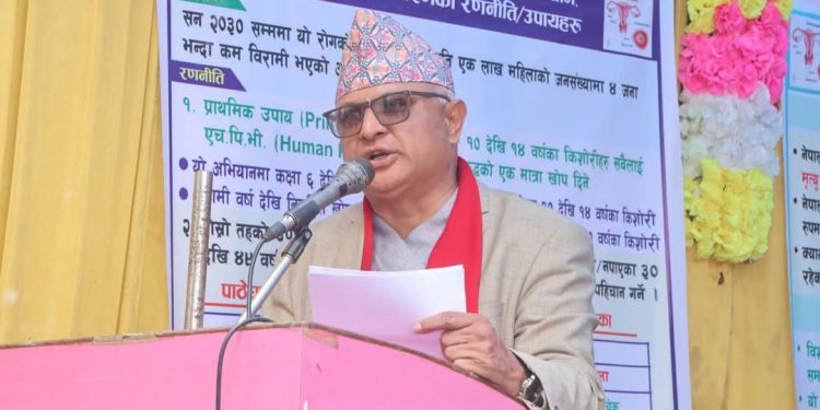 कोशीमा एचपीभी खोप अभियानमा लक्षित वर्गका बालिकाहरू कोही पनि नछुटुन् : मुख्यमन्त्री कार्की