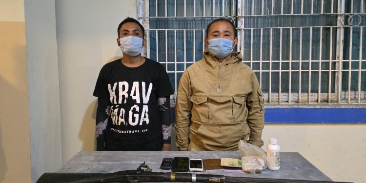 धनकुटामा भरुवा बन्दुकसहित दुई जना पक्राउ