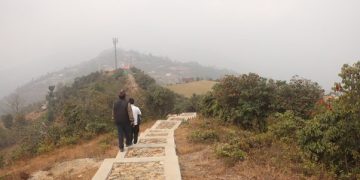 भोजपुरको डाग्बुङ पदमार्ग पर्यटकका रोजाइमा