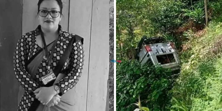 ताप्लेजुङमा दुर्घटना : बर्खे बिदापछि स्कुल खुलेको पहिलो दिनमै पढाउन जाँदै गरेकी शिक्षिका बाटैमा अस्ताइन्