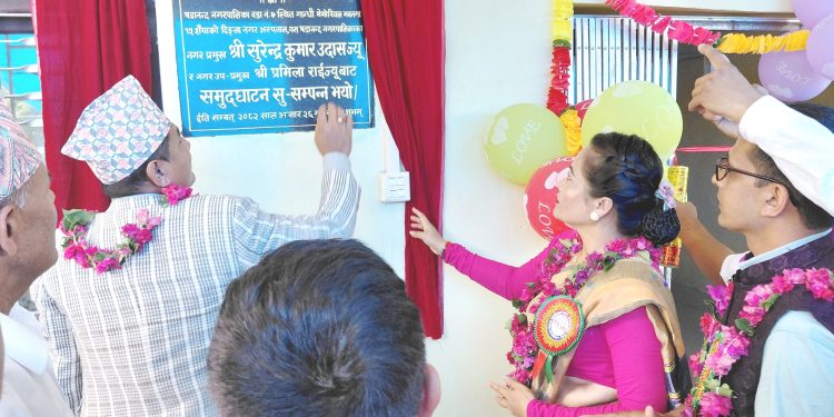 भोजपुरको दिङ्लामा नगर अस्पताल सञ्चालन