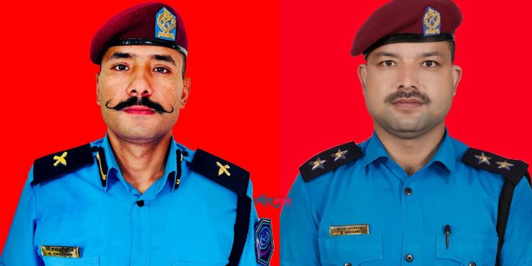 लागूऔषध नियन्त्रण र फरार प्रतिवादी पक्राउमा सफलता : चौहान र अधिकारी ‘महिनाको सर्वोत्कृष्ट प्रहरी’ घोषित