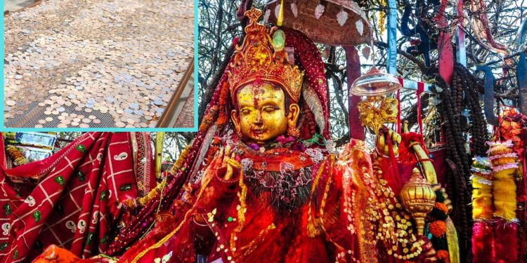 पाथीभरा मन्दिरमा १० महिनामा सङ्कलित ३६ क्विन्टल सिक्का