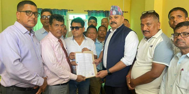 प्याब्सन सुनसरीले सीडीओलाई बुझायो ज्ञापनपत्र, प्रशासनअगाडि ¥याली र कोणसभा