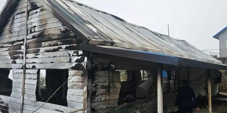 प्रसिद्ध धार्मिक तीर्थस्थल पाथीभरामा तोडफोड र आगजनी