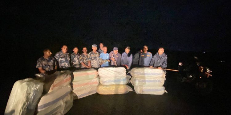 सुनसरीमा ठूलो परिमाणको गाँजासहित एक पुरुष पक्राउ