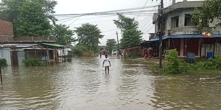 सुनसरीमा पानी जमेर डुबान हुँदा एक वृद्धको ज्यान गयो